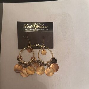 Park Lane “Deja Vu” earrings- Genuine Mother of Pearl